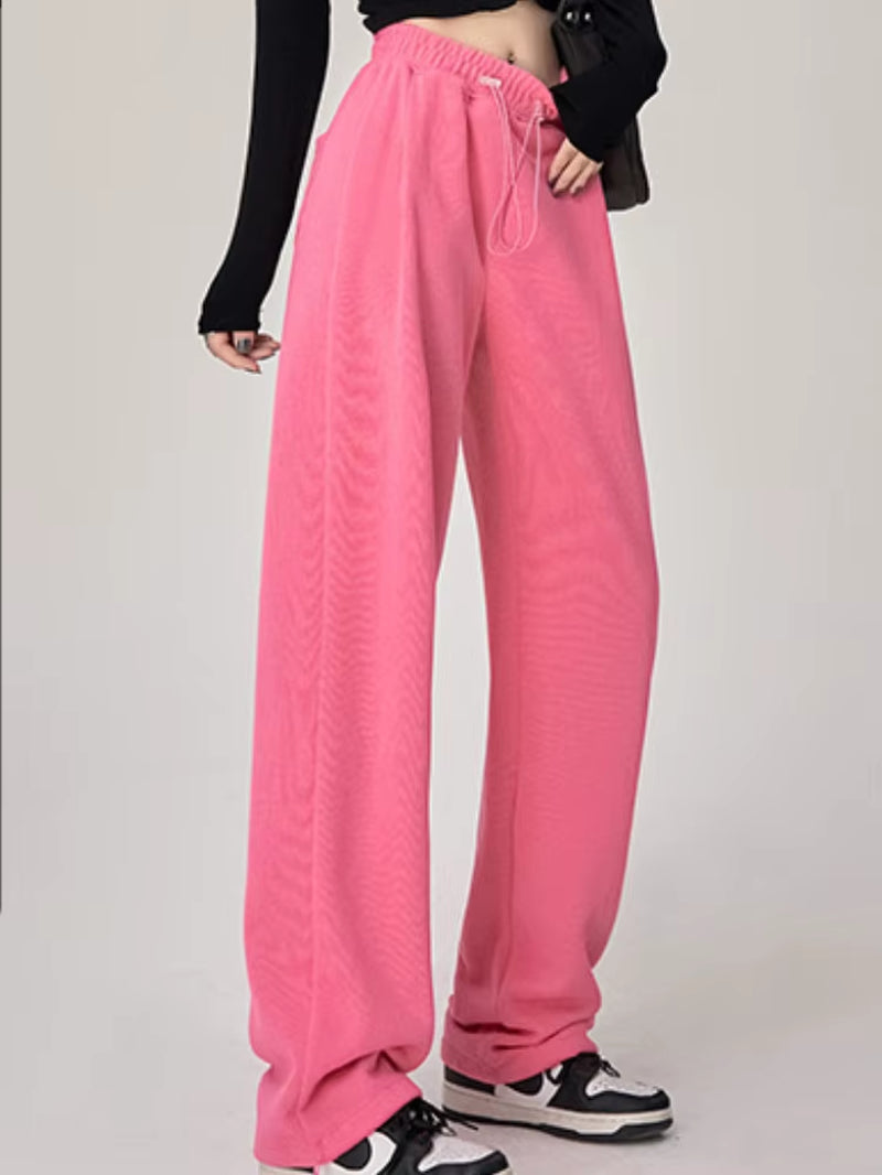 2023 Oversized Gray Velvet Baggy Sweatpants Women Autumn Loose Women'S Sports Pants Thick Winter Trousers Joggers Streetwear
