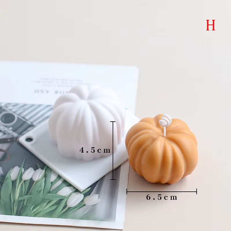 3D Irregular Silicone Candle Mould Aromatherapy Candle Mould DIY Handmade Candle Material Resin Mold Candle Making Suppli