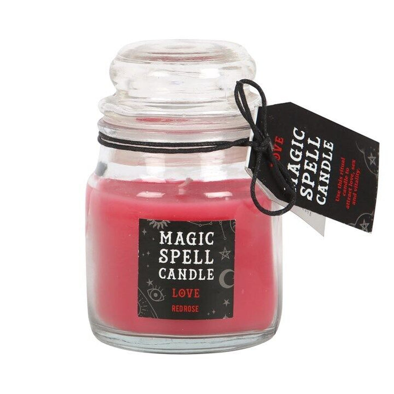 Spell Candle Jar- Perfect Gift - for Love, Happiness, Friendship, Luck - Multi