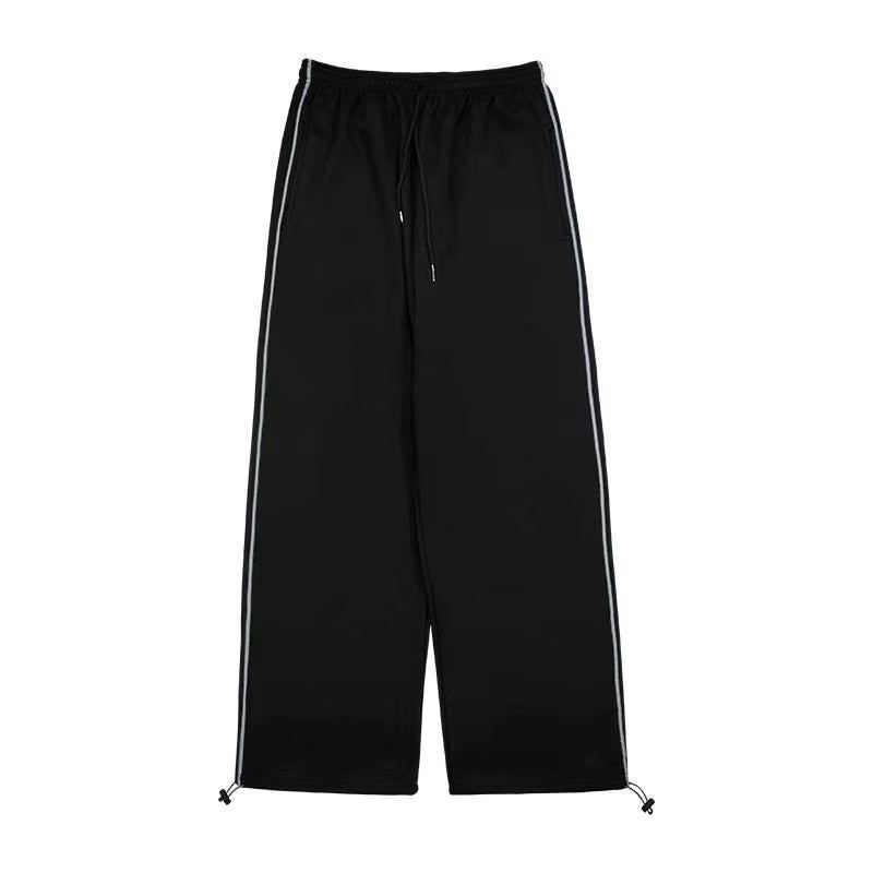 Casual Pants Women Bundle Feet Trousers Design Loose Wide Leg Drawstring Streetwear Joggers Ulzzang BF 2022 Popular All-Match