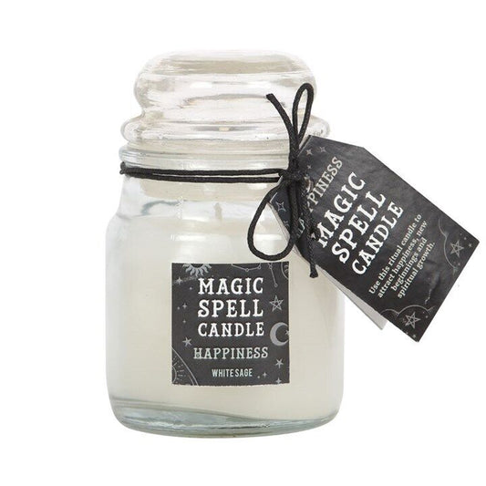 Spell Candle Jar- Perfect Gift - for Love, Happiness, Friendship, Luck - Multi