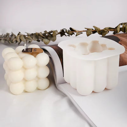 3D Irregular Silicone Candle Mould Aromatherapy Candle Mould DIY Handmade Candle Material Resin Mold Candle Making Suppli
