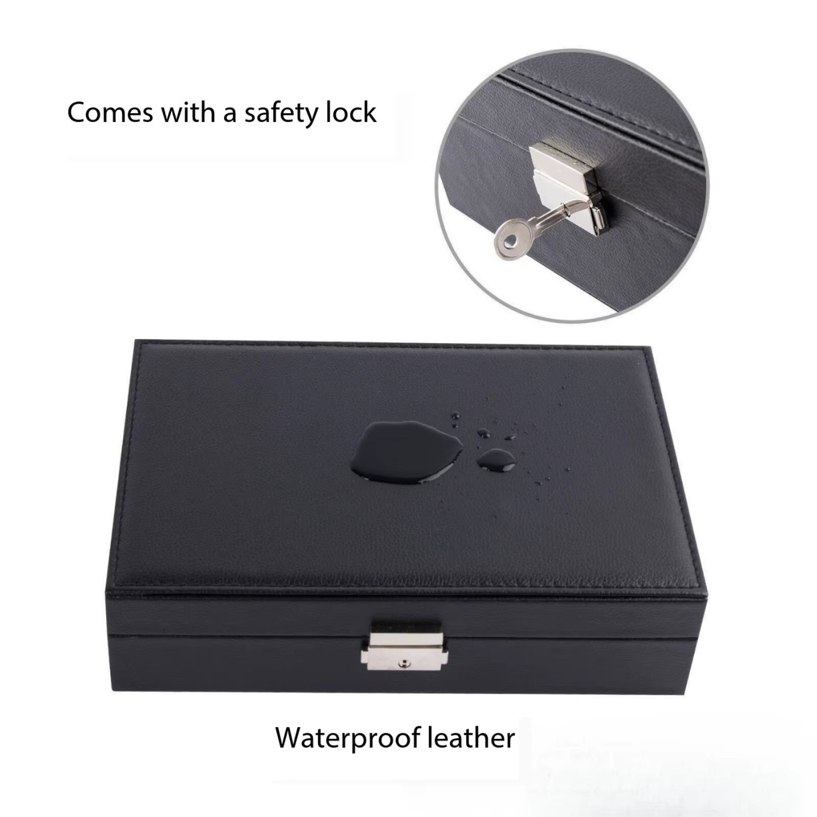 Double-Layer Jewelry Storage Box Portable Travel Jewelry Holder Organizer Storage Ring Necklace Jewellery Jewlery Display