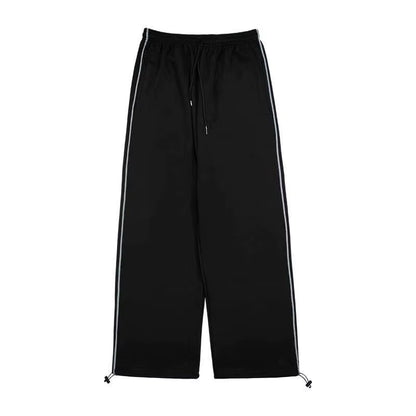 Casual Pants Women Bundle Feet Trousers Design Loose Wide Leg Drawstring Streetwear Joggers Ulzzang BF 2022 Popular All-Match
